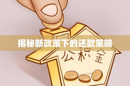 东势揭秘新政策下的还款策略