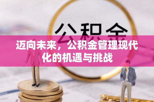 东势迈向未来，公积金管理现代化的机遇与挑战